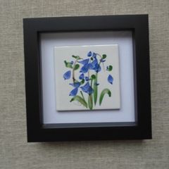 Frame, Judy Green  pottery, Home decor, Picture, Gift