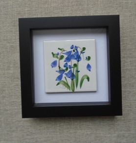 Frame, Judy Green  pottery, Home decor, Picture, Gift