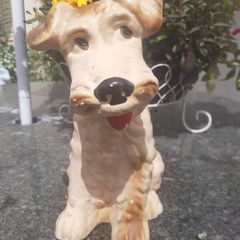 ceramic pottery dog
