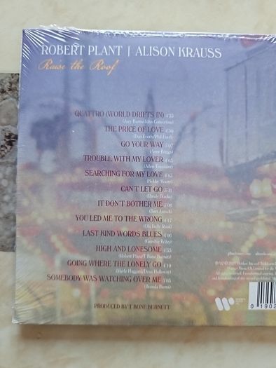 Robert Plant / Alison Krauss CD - Raise The Roof  (NEW)