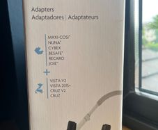 Uppababy car seat adaptors BNWT