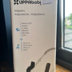 Uppababy car seat adaptors BNWT
