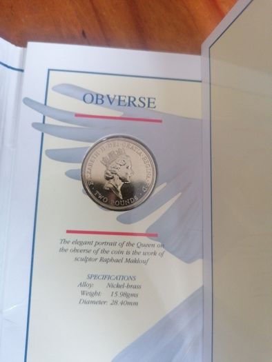 1995 United Kingdom 2 Pounds Coin