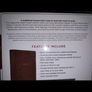 Holy Bible nkjv Large print wide margin reference brown leathersoft brand new on3ne3ss Image 5
