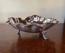 Vintage Decorative Footed Bowl