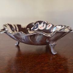 Vintage Decorative Footed Bowl