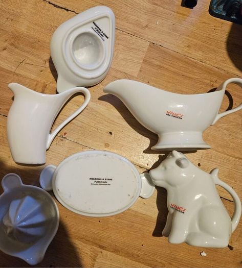 White Porcelain Items Mixed Lot