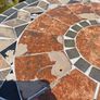 Mosaic Garden Table + 2 Chairs Image 6