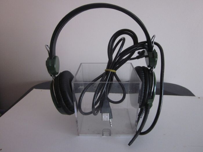 Gaming Headset, T-591/audio/microphone + USB, black