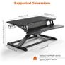 Standing desk converter brand new in box never used Image 4