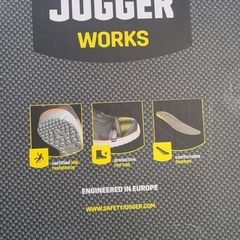 New safety works joggers size 8