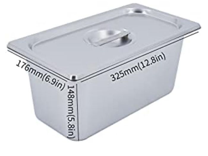 220v food heater Bain Marie 6- pan plate container food heater electric desktop steam table stainless steel large capacity buffet