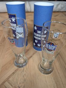 Harp Lager 1994 World Cup Pint Glasses