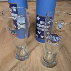 Harp Lager 1994 World Cup Pint Glasses