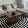 black and white rug Image 2