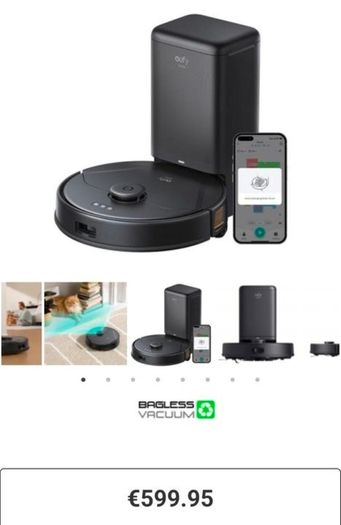 Eufy X8 PRO SES robot vacuum cleaner