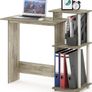 NEW SALE | Efficient Home Laptop Notebook Computer Desk, Study Desk, Writing Desk, Sonoma Oak/White, 100.6 (W) x 85.3 (H) x 39.6 (D) cm Image 2