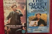 Videos "Michael Collins" and "The Quiet Man".  Near mint condition