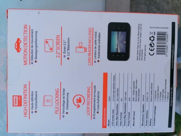 dash camera full hd