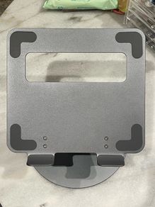 Rotating Laptop Stand Adjustable Aluminum Good Condition