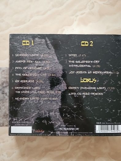 Orphaned Land 2CD  - The Beloved's Cry / The Calm Before The Flood