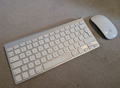 Apple Magic Keyboard A1314 + Magic Mouse A1296