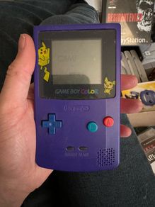 Custom Pikachu game boy Color