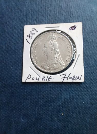 Victorian Silver Double Florin