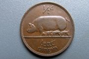 1953 Half Penny