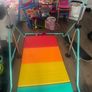 gymnastics bar (as new) with landing mat Image 6