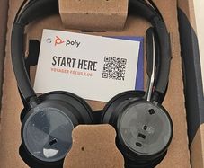 Hp poly Voyager focus 2 headphones new