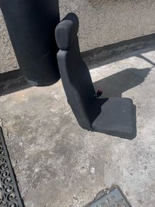 van camper van seats 2 x with brackets iso fix