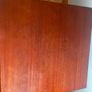Large, very solid desk with side desk, lockable pedestal on wheels and lockable cabinet Image 3