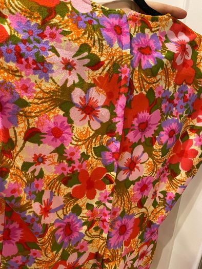 Flowery maxi dress