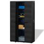 Garden Storage Cabinet with 4 Shelves Black Image 5