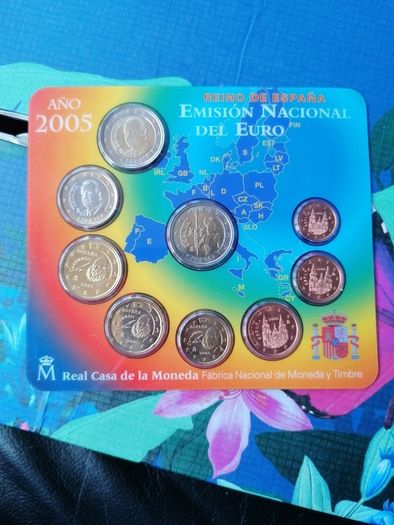 2005 Spain Coin Set