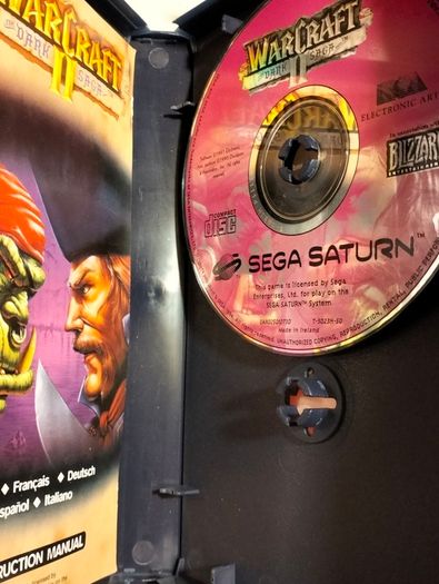 Warcraft 2 II The Dark Saga Sega Saturn