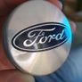 4x FORD Silver  54mm alloy wheel centre caps 6M21-1003 Image 2