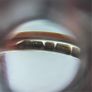 9ct Yellow Gold Cluster Ring, size J - J 1/2 Image 9