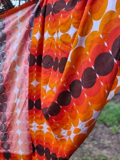 Vintage long Curtain