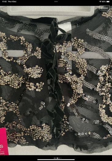 Lace collar vintage inspired shoulder cover size 12 girls on film