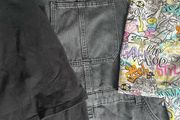 Girls dungaree dress, age 11