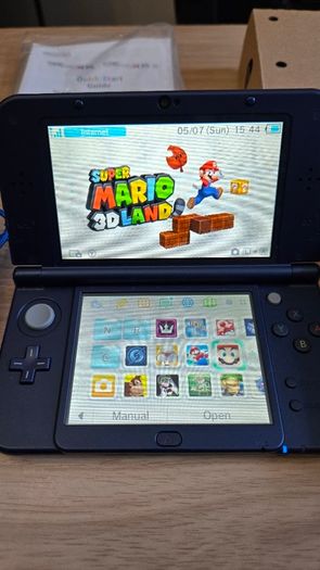 New 3DS XL Metallic Blue Boxed