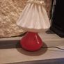 red ceramic lamp Image 3