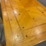 Large Extendable Wood Dining Table & 8 chairs Image 5