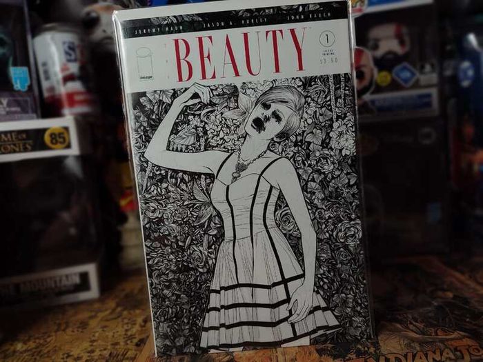 The Beauty ! First Issue ! Second Printing ! Black and White Cover Variant ! 2015 ! by Image Comics !