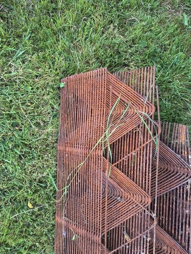 steel mesh chair X4 sets