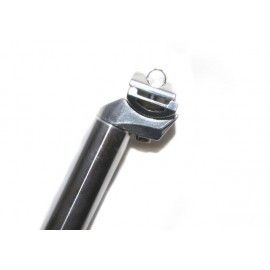 27.0Mm 400Mm Micro Adjust Seat Post Black