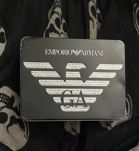 Armani metal box