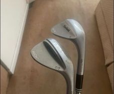 cleveland irons 60 and 56 with s400 dynamic gold shafts